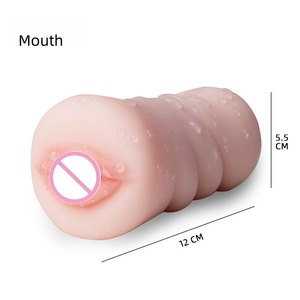 Jianmei Dildo Cup Masturbatore Maschile Impermeabile Orale Vaginale Anale Piccolo Sex Toy Stampo Invertito 128g Vendita Diretta Fabbrica All'Ingrosso - Product Image 3