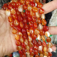 Perles de pierres précieuses naturelles en forme de goutte d'eau, perles en cristal multicolores en forme de goutte d'eau pour la fabrication de bijoux, bracelet DIY, collier, vente en gros
