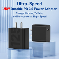 Chargeur mural USB-C Super Turbo Charge 125W Inde BIS, charge rapide avec câble Type C pour Motorola, adaptateur secteur USB Type-C PD