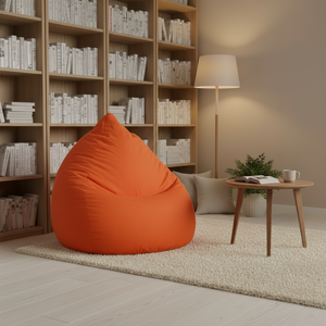 Disian Grand pouf d'extérieur en tissu moderne en forme de poire pour enfants et adultes - Product Image 6