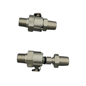 Brt thép không gỉ chất lỏng kết nối phụ kiện NPT bspt nam chủ đề chất lỏng làm mát nhiên liệu Kết nối khớp nối phụ kiện đường ống - Product Image 3