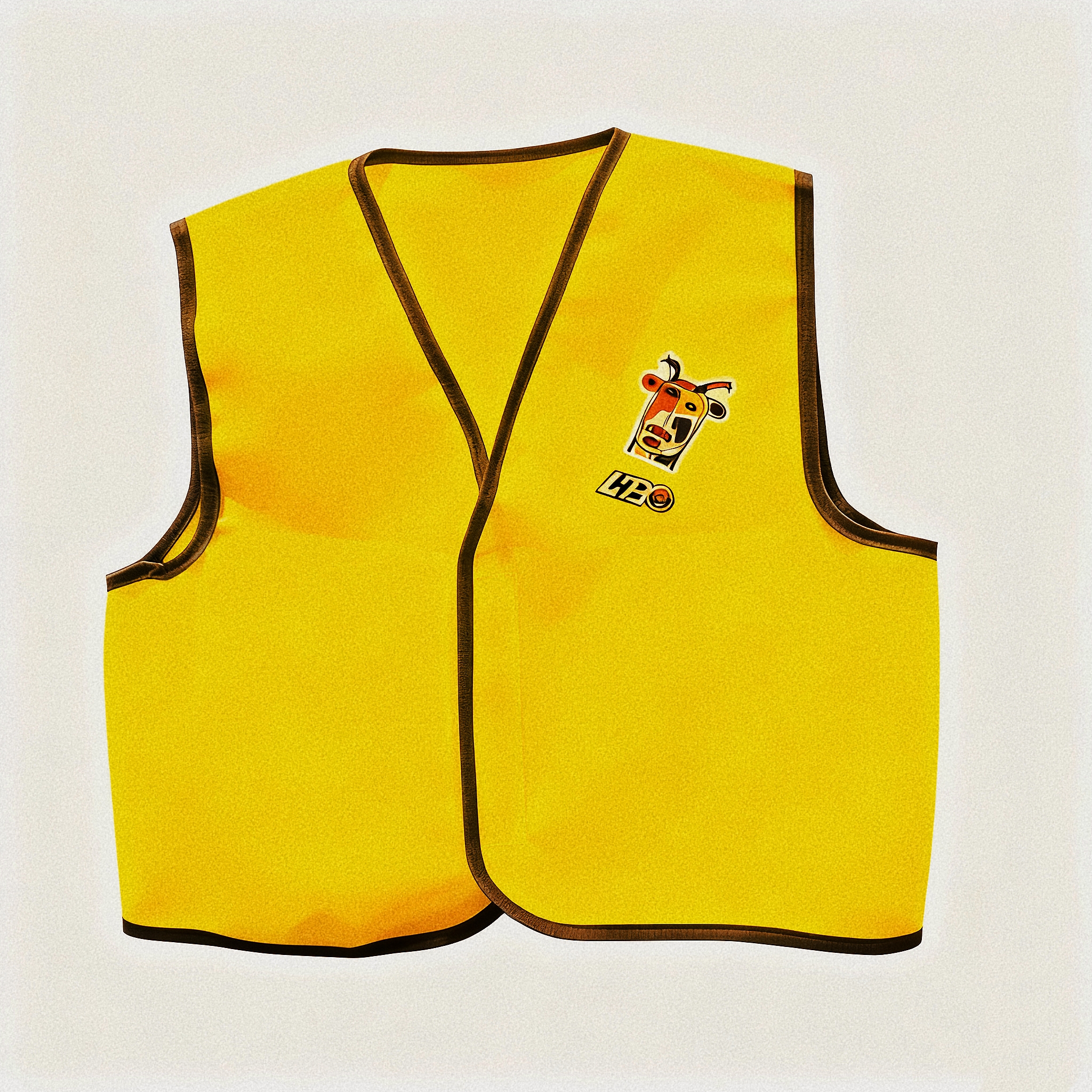 Gilet riflettente giallo