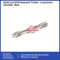 Équipement de forage multi-bras, accessoires de perforatrice hydraulique, vis longue, manchon en cuivre Mitsubishi, guide de foret, piston d'impact