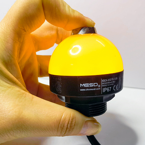 Botón Pulsador MESD K50A de 50 mm de Acero Inoxidable con Indicador LED, Totalmente Sellado, Clasificación IP67, Múltiples Colores, Personalización Disponible - Product Image 3