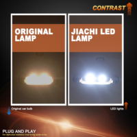 JIACHI Interior Led Fabricante Auto Lámpara C5W 41MM 36MM 31MM C10W 3014 Blanco Coche Led Festoon Luz de lectura CANBUS Licencia Bombilla