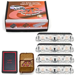Feux de jour LED universels pour voiture, télécommande sans fil, clignotants d'urgence, feux latéraux, feux de calandre - Product Image 6