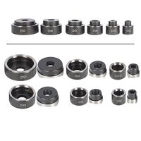 Kit d'outils de perforateur de trou de Knockout hydraulique SYK-8B Construction en acier allié 22-60mm meurt pour les feuilles d'acier inoxydable/cuivre/aluminium