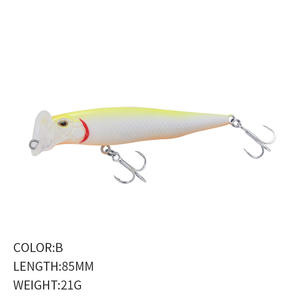 Leurres de pêche en surface pour ménés, appâts artificiels pour poissons, 85mm, 21g, plastique ABS, leurre coulant - Product Image 6