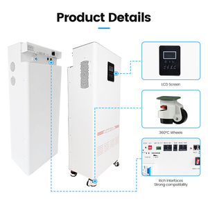 NK005A 51.2v 48v Sistema de Almacenamiento de Energía Solar para el Hogar Todo en Uno de 5Kw y 15Kwh 16kwh con Batería de 300ah - Product Image 2
