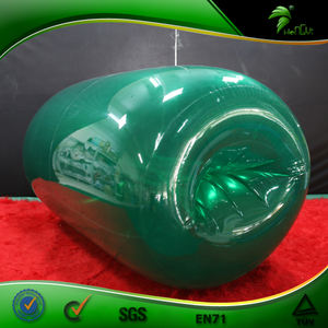 Sac de décompression gonflable géant en PVC, couleur transparente verte, vente en gros, Tube de couchage gonflable, 2022, Offre Spéciale - Product Image 4