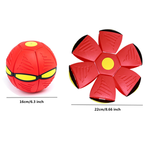 Balle interactive pour chien à lancer au pied ou à la main, jouet de dressage pour chien, balle rebondissante pour extérieur - Product Image 2