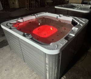 Maison gonflable spa <span class=keywords><strong>de</strong></span> nage bain à remous extérieur avec <span class=keywords><strong>couvercle</strong></span> bains à remous <span class=keywords><strong>de</strong></span> piscine jacuzzier couverture <span class=keywords><strong>de</strong></span> spa électrique baignoire à remous d'eau wason - Product Image 2