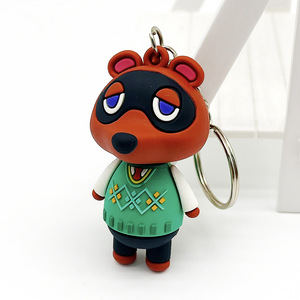 Llavero de Animal Crossing Japón: Tom Nook, <span class=keywords><strong>Isabelle</strong></span>, Turnip, Llavero de Dibujos Animados del Juego Switch - Product Image 4