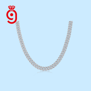 Cuban Chain <span class=keywords><strong>Necklace</strong></span> Cuban 8mm 925 Sterling Silver Neckle Chain Women Unisexエンゲージメントヒップホップロックネックレス - Product Image 1