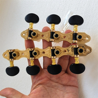 Accordeur de Machine classique Derjung DJ406GK7-A2B 7 cordes de haute qualité, chevilles d'accordage de guitare, têtes de machine de guitare