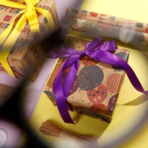 Wholesale 80g <b>Birthday</b> Vintage Kraft <b>Paper</b> Rustic Elegance for Gifts Packaging <b>Wrapping</b> <b>Paper</b> Roll - Product Image 6