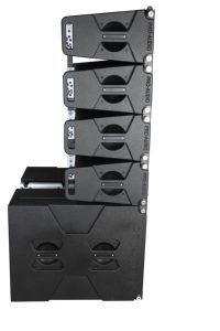 Am208 नियोडिमियम डुअल 8 इंच लाइन सरणी स्पीकर पेशेवर ऑडियो सिस्टम के लिए बहु-कार्यात्मक हॉल पॉलीयूरिया - Product Image 4