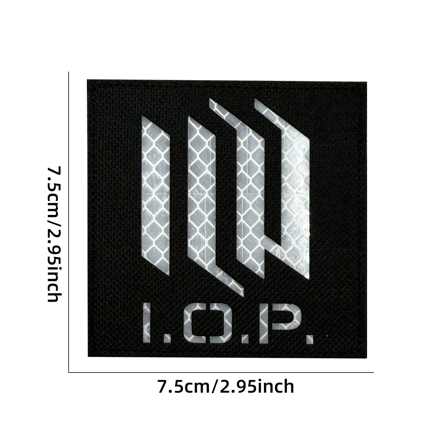 Noir/I.o.p réfléchissant