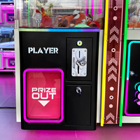 Machine à griffes commerciale à double niveau pour 4 joueurs, à haut rendement par mètre carré, machine de jeu d'arcade et distributeur de cadeaux