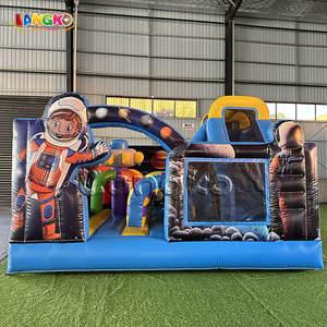 Parque de juegos para interiores, espacio temático, Fiesta en el jardín, salto inflable, <span class=keywords><strong>Castel</strong></span>, estructura de PVC, casa de salto Gonflable, gorila inflable - Product Image 2