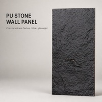 Panneau mural en pierre artificielle en polyuréthane PU, imitation pierre, taille personnalisée pour mur de bâtiment