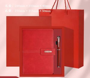 A5 Luxury Wholesale Luxury Custom Logo Corporate <b>Gift</b> <b>Set</b> Printing Hardcover PU Leather Planner Notebook <b>Set</b> - Product Image 2