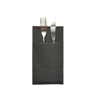 Serviettes en papier épaisses Airlaid de haute qualité serviettes de table personnalisées couverts de salle à manger serviettes de poche avec logo