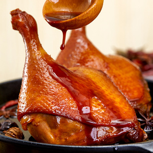 짭짤한 찐 오리 다리 85g: 프리미엄 향신료와 간장으로 천천히 주입 - Product Image 3