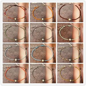 MoyaMiya takı özel zarif benzersiz miyuki delica tohum boncuk doğal taş inci bilezikler el yapımı aksesuarlar kadınlar - Product Image 6