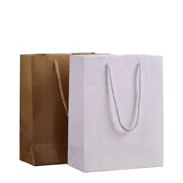 J462 Custom HighハイエンドLuxury Shopping Paper Bag For Clothes