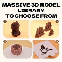 Distributeur automatique de chocolat 3D de qualité alimentaire 24h/24 pour startups, avec paiement multi-mode, idéal pour les nouveaux projets de vente au détail