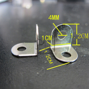 เหล็กฉากยึดมุมรูปตัว L ขนาดเล็ก สำหรับกรอบรูป ขนาด <span class=keywords><strong>12x12</strong></span> มม. ขายึดติดผนัง รองรับ OEM - Product Image 2