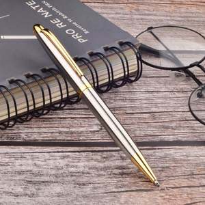 Bolígrafo Ejecutivo Personalizado con Logotipo, Negro Mate, 1.0 mm, Delgado, Diseño Simple, Metálico, Retráctil - Product Image 3