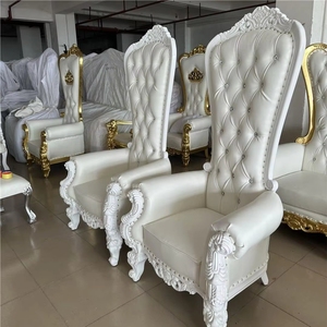 Chaise Trône de Luxe Moderne à Dossier Haut, Durable, pour Extérieur, Usage Commercial, Mariages, Matériaux Écologiques, Couleur Personnalisable, pour Hôtels et Domicile - Product Image 5