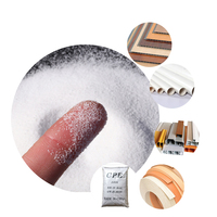 Additif chimique CPE 135a pour le traitement du PVC / Modificateur d'impact en polyéthylène chloré CPE 135a, fabriqué en Chine