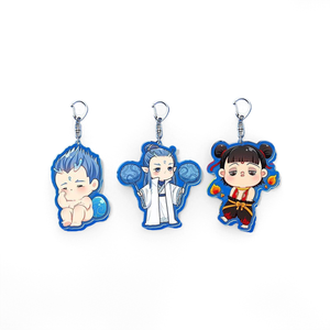Porte-clés d'anime personnalisé populaire avec impression de porte-clés de haute qualité en lentille 3D pour les fans - Product Image 1