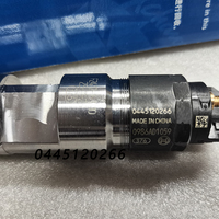 Inyector de Combustible Common Rail para Camiones Pesados, Cuerpo de Acero de Alta Dureza, Buen Sellado, Repuesto 612630090012 0445120266