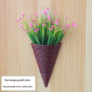 Panier de fleurs en soie Style moderne Décoration écologique pour hôtel Fleurs artificielles Décoration intérieure extérieure pour la maison - Product Image 2