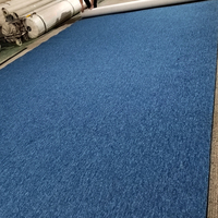 Rouleau de moquette bouclée robuste de 4 m de large, ignifuge, insonorisant, antidérapant, pour bureaux commerciaux, hôtels, couloirs, tapis en bande large