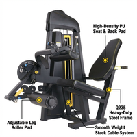 Appareil de musculation YG-1057 pour la musculation, machine commerciale pour l'extension et la flexion des jambes, équipement de salle de sport