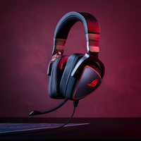 ROG DELTA prisma Elite Edition Gaming On-Ear headphone berkabel Over-Ear Mount Head untuk PS5 untuk pemutar Esports komputer nasional