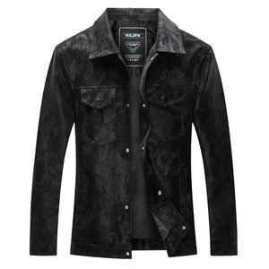 Chaqueta Nueva 2025 para Hombre, Chaqueta de Primavera y Otoño, Abrigo Cálido, Estilo Vaquero Juvenil, Cómoda, Transpirable, Resistente al Viento, a la Moda - Product Image 1