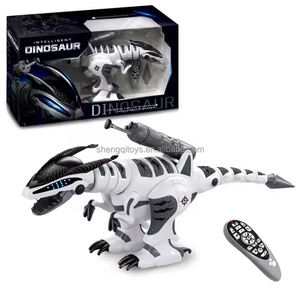 لعبة ديناصور ذكية تفاعلية من إل كيه تويز، روبوت يمشي ويتحرك ويحارب ويرقص، هدية للأولاد - Product Image 3