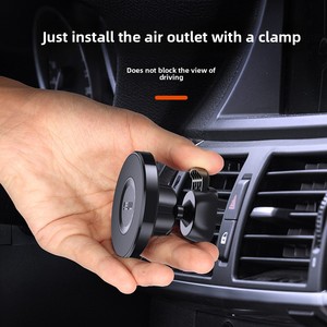 2025 modèle <span class=keywords><strong>Apple</strong></span> <span class=keywords><strong>MagSafe</strong></span> tableau de bord magnétique fort support de Navigation de <span class=keywords><strong>voiture</strong></span> Portable évent téléphone <span class=keywords><strong>chargeur</strong></span> de montage de <span class=keywords><strong>voiture</strong></span> - Product Image 5