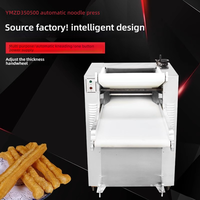 Machines à rouler les nouilles électriques en acier inoxydable, équipement automatique multifonctionnel pour pétrir et presser la pâte