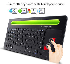 คีย์บอร์ดไร้สายบลูทูธแบบชาร์จได้ Stock Abs 78 KEYS รองรับหลายอุปกรณ์ พร้อมช่องเสียบแท็บเล็ตและทัชแพด - Product Image 4