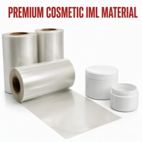 Matériau IML OEM pour gobelets alimentaires injectés et contenants moulés par soufflage avec impression couleur personnalisée