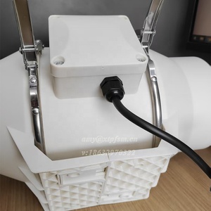 Ventilador de conducto de gran caudal de aire, económico, de 4'', 6'', 12'', 110V, 220V, ventilador de extracción, extractor de ventilación - Product Image 2