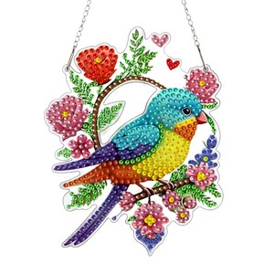 Peinture Diamant Papillon Cartoon Coloré Design Scintillant Fait Main Sans Cadre Matériau Acrylique Décoration Maison - Product Image 1