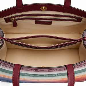 Bolso Tote Degradado 2026, Bolso de Mano de Cuero PU para Mujer, Gran Capacidad, con Letras en Relieve, Bolso de Hombro, Ideal para Compras/Trabajo - Product Image 6